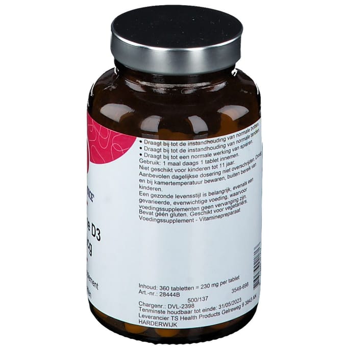 Best Choice Vitamine D3 25mcg 360 Tabletten