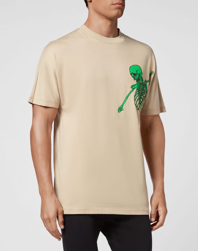 T-Shirt Ronde Hals Skeleton