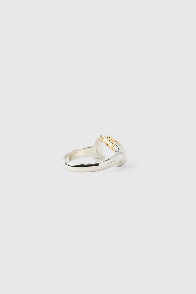 Karabijnhaak Sluiting Ring | Silver | Size Small/Medium