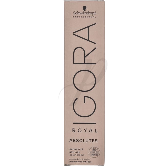 Schwarzkopf Professional Igora Royal Permanent Anti-Age Colour Cream Haarkleuring Unisex 60 ml