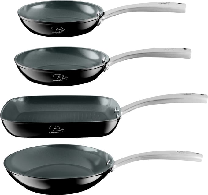 Piet Huysentruyt Green cooking Set - Metaal - PFAS-vrij