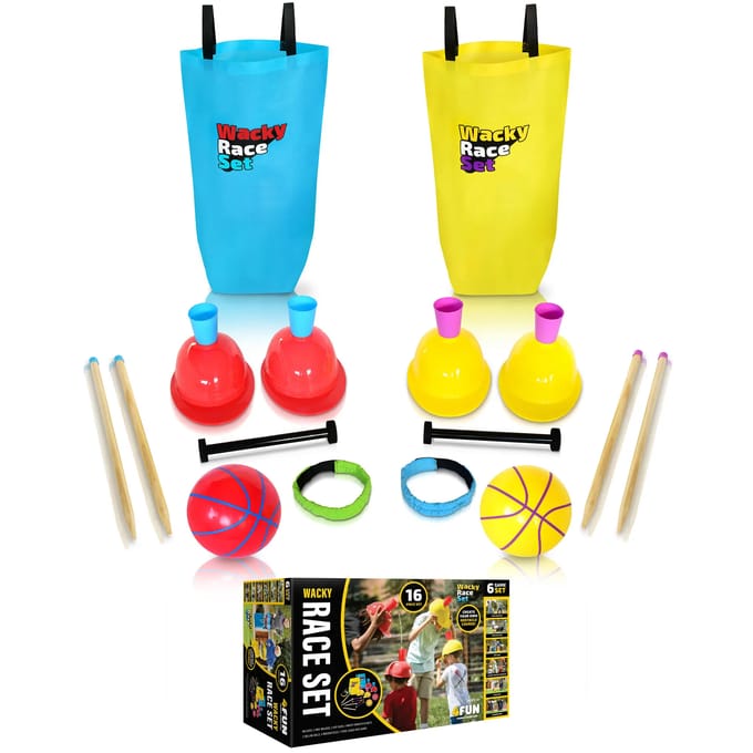 Hindernissen parcours spellen Slackers 4FUN Wacky Race