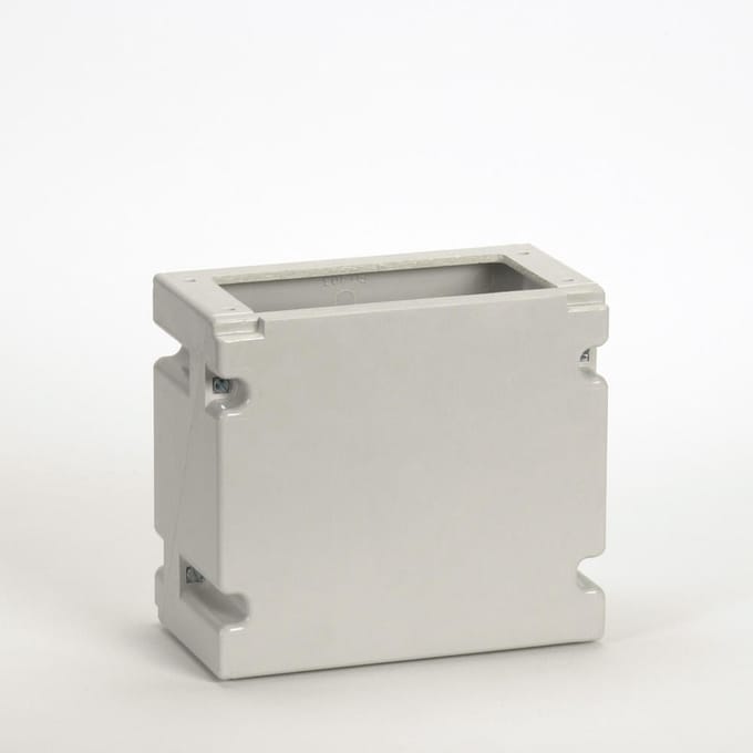 Eaton kabeldoorvoerdoos 2X60MM met rubberen ring en 2 tussenschotten - 1304825 - E3GV5