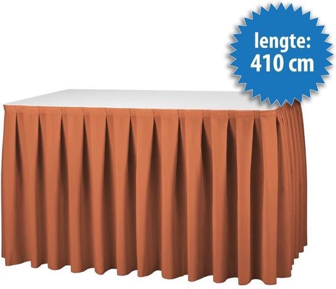 Buffetrok Boxpleat 250% - 410x73cm - Duin