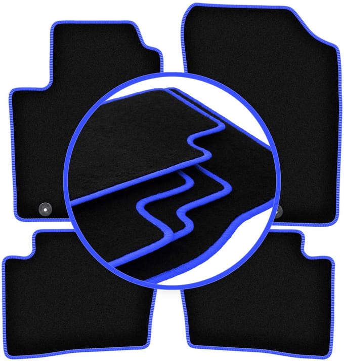 CARLUX-BLUE automatten voor: Hyundai i20 I hatchback (2008-2014)