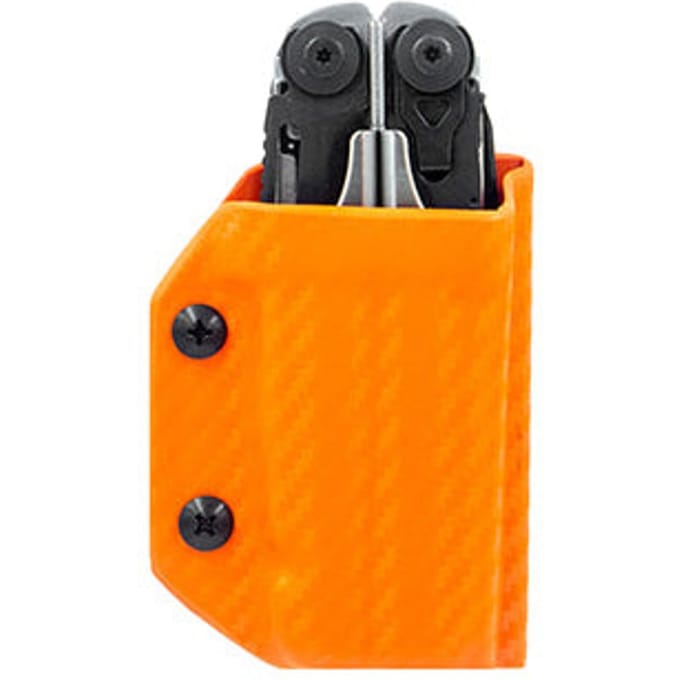 Clip & Carry Kydex Sheath CF-Orange Leatherman Surge