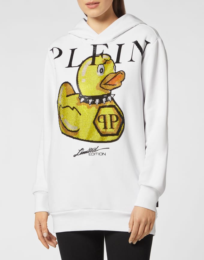 Sweatshirt Met Capuchon Duck