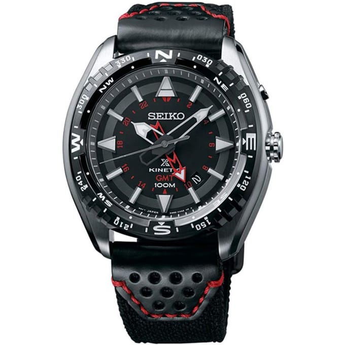 Seiko Prospex Kinetic Diver True GMT en Kompas | SUN049P2