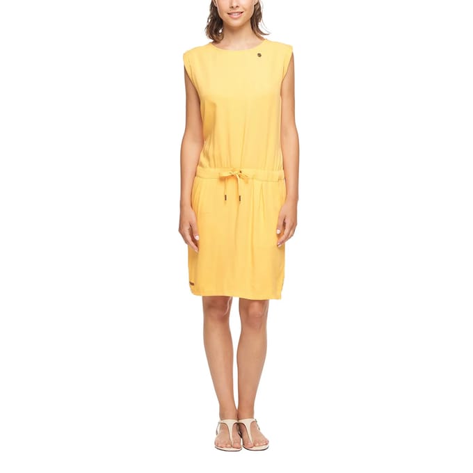 Ragwear jurk mascarpone Geel-Xs (34)