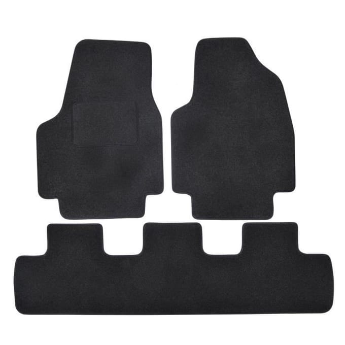 Tapis de sol - Citroën - Jumpy - Velours noir - Ajustement précis - Renforcé pédale