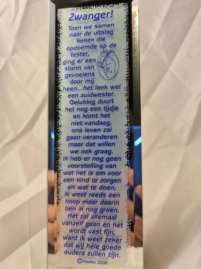 gedicht spiegel zwanger geschenk