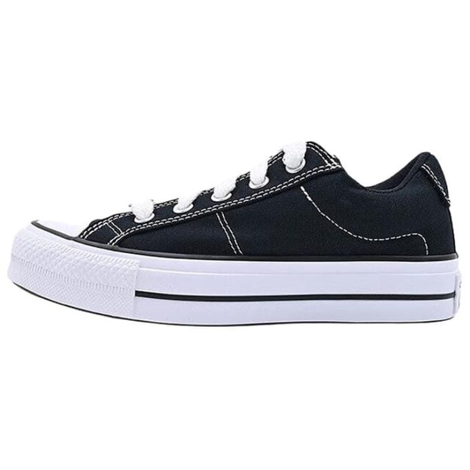 Converse All Star 90S Chaussures Confortables Souples Basse Toile Unisex Baskets Noir A20385C 37 white