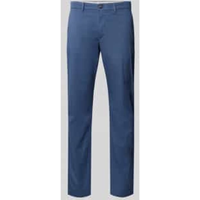 straight fit chino van katoenmix