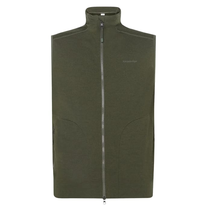 Mouwloze wollen fleece KnowledgeCotton Apparel Dynamic