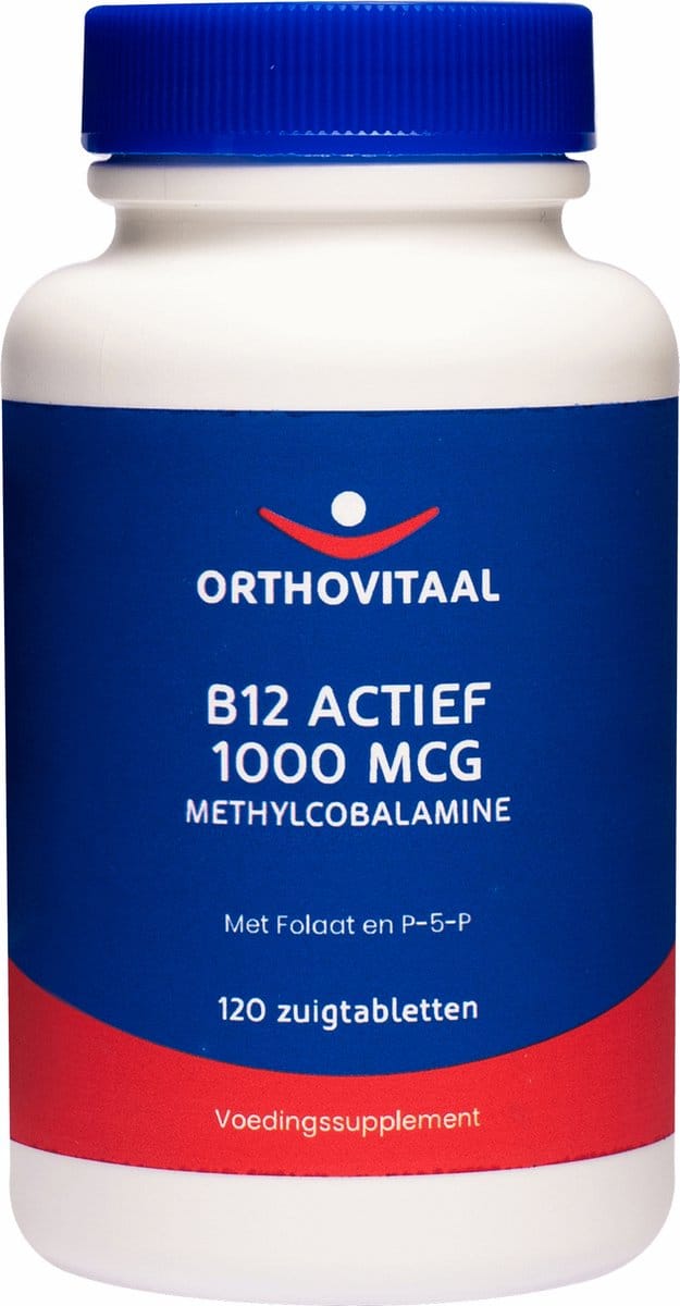 Orthovitaal B12 Actief 1000mcg 120 zuigtabletten