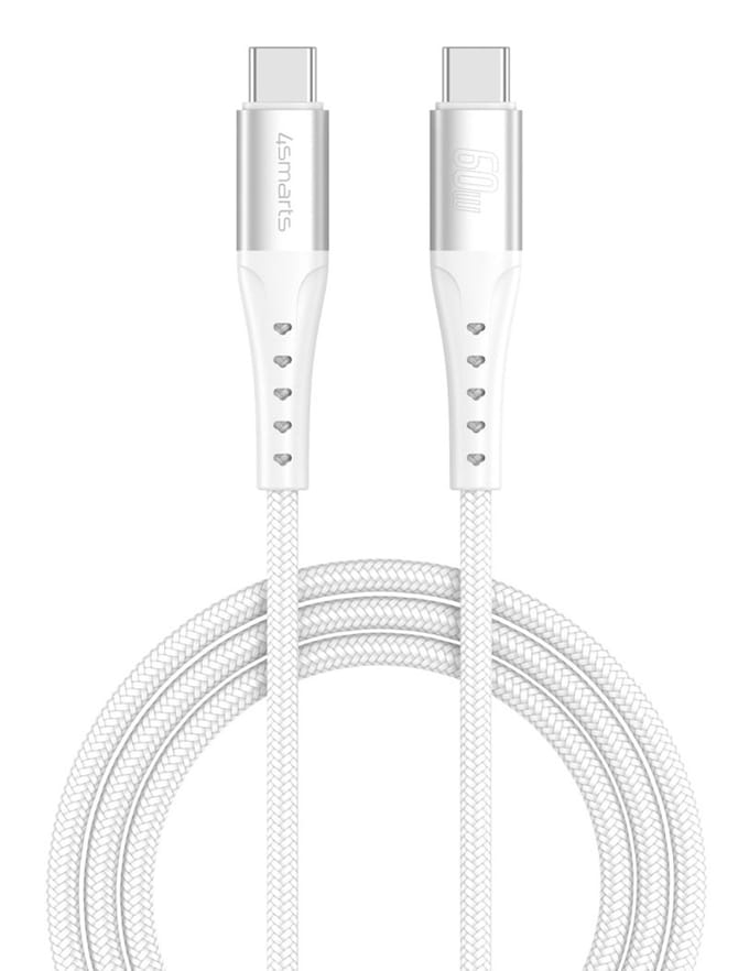 4smarts 541452 USB-kabel 1,5 m USB C Wit