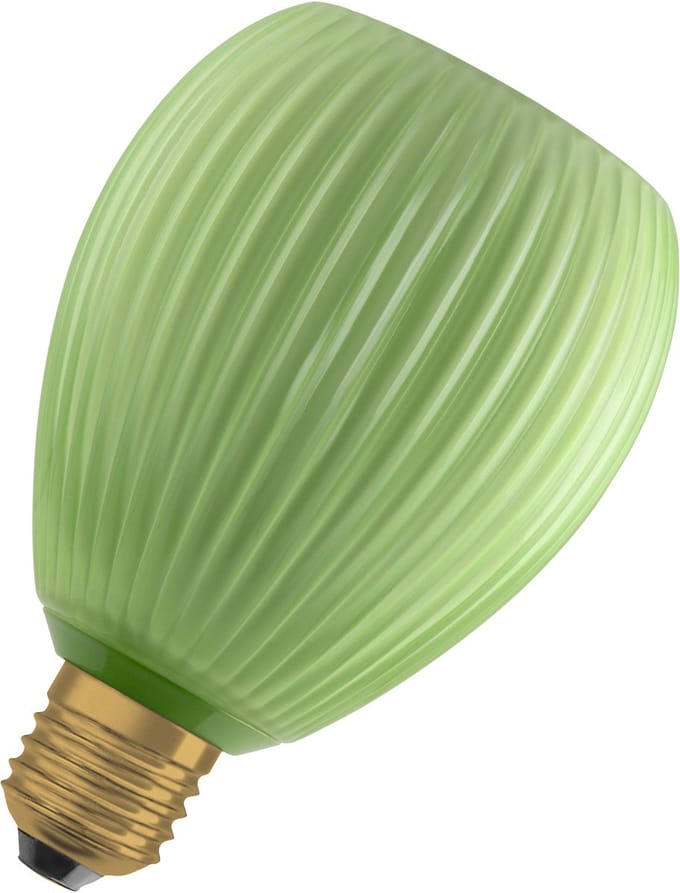 Osram Decor LED Lamp Groen Glas E27 3.5W 300lm - 827 Zeer Warm Wit | Vervangt 25W