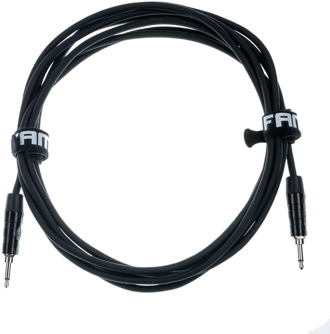 Fame Patchkabel 'Ultra' 0,3 m - Stereo patch kabel