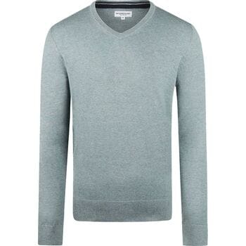 McGregor V-neck Sweater Dark Sage size XXL | Sweaters Outlet | Men | Green