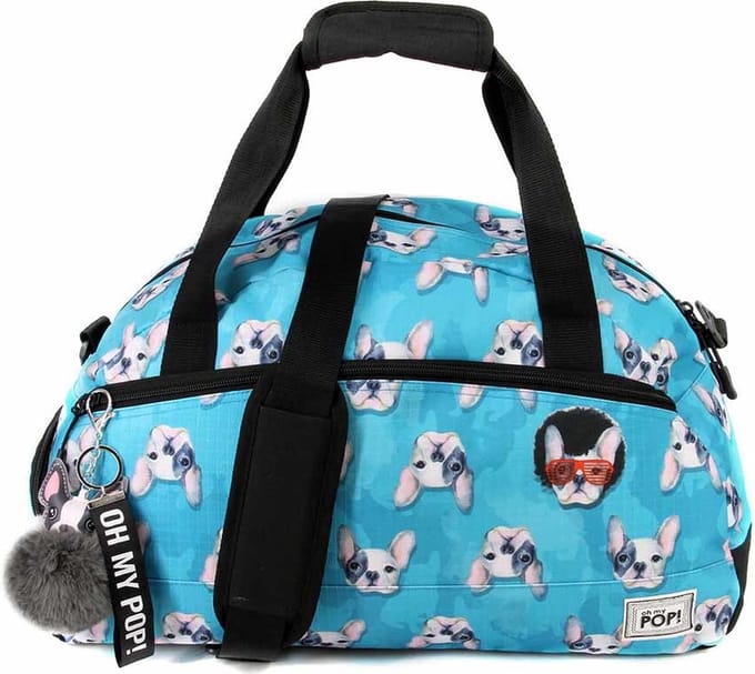 Oh My Pop - Doggy - Sporttas dames - Multi colour - Lengte 51cm