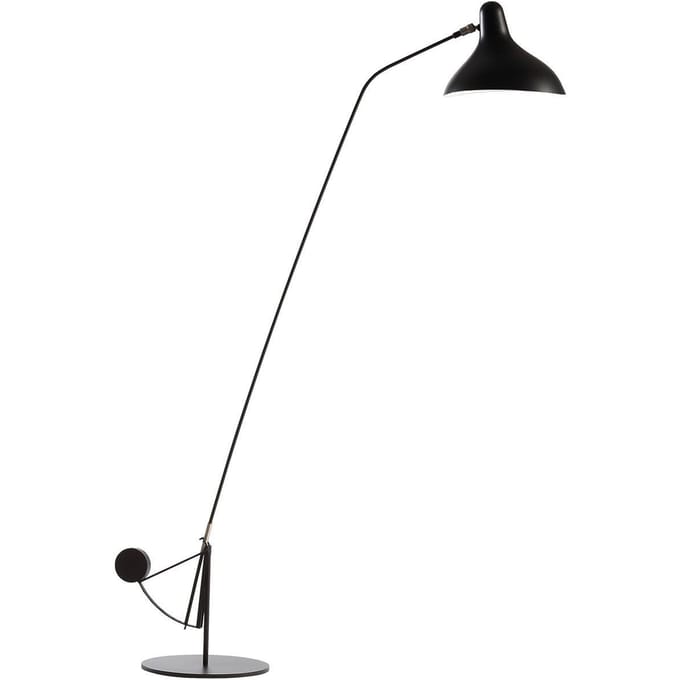 Schottlander Mantis BS1 B Zwart Vloerlamp Ronde Voet