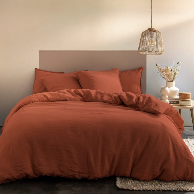 Matt & Rose Dekbedovertek Sienne - 240 x 220 + (2x) 65 x 65 cm - Linnen