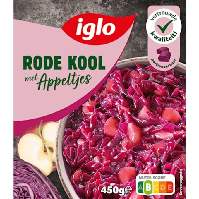 Rode kool met appeltjes