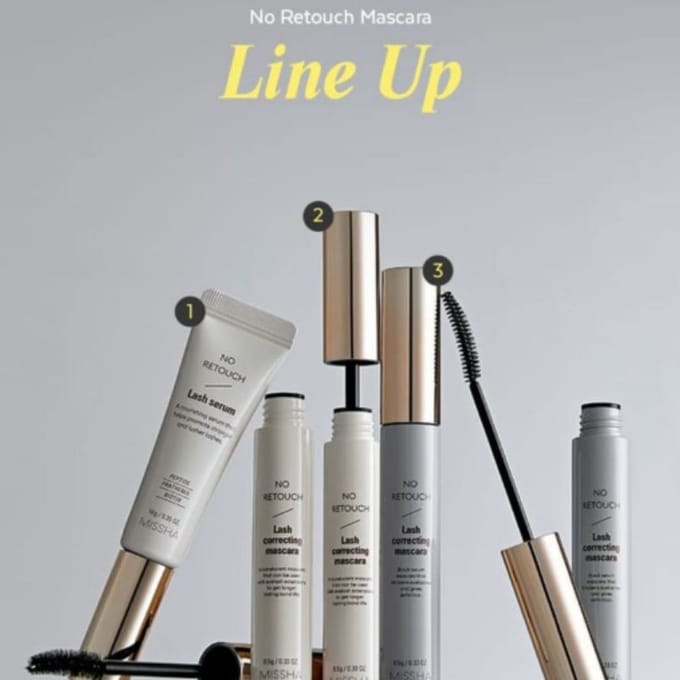 MISSHA Mascara Correcteur No Retouch 9.5g Black