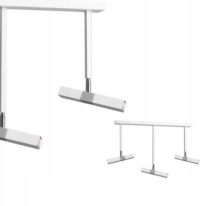 Milagro Castro Spotlamp 3xG9 7W Wit/Chroom 1260lm