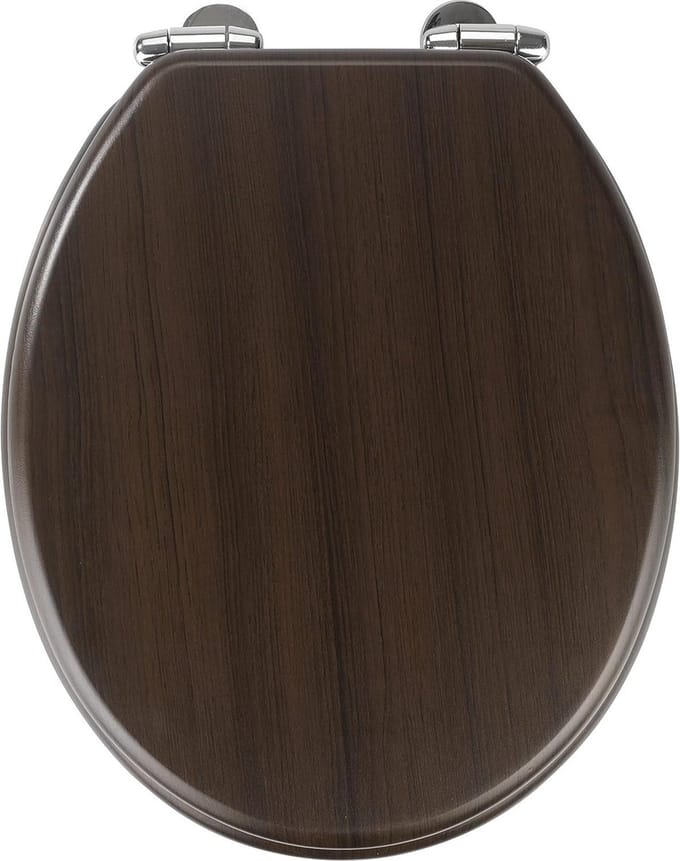 Wenge WC-Sitz met softclose mechanisme