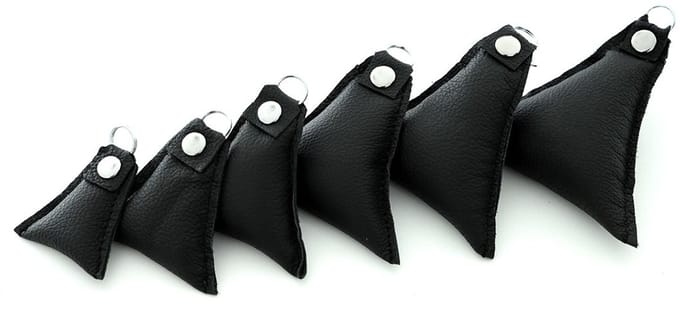 Kiotos Leather - Lederen Balzak Gewichtjes - 6 stuks