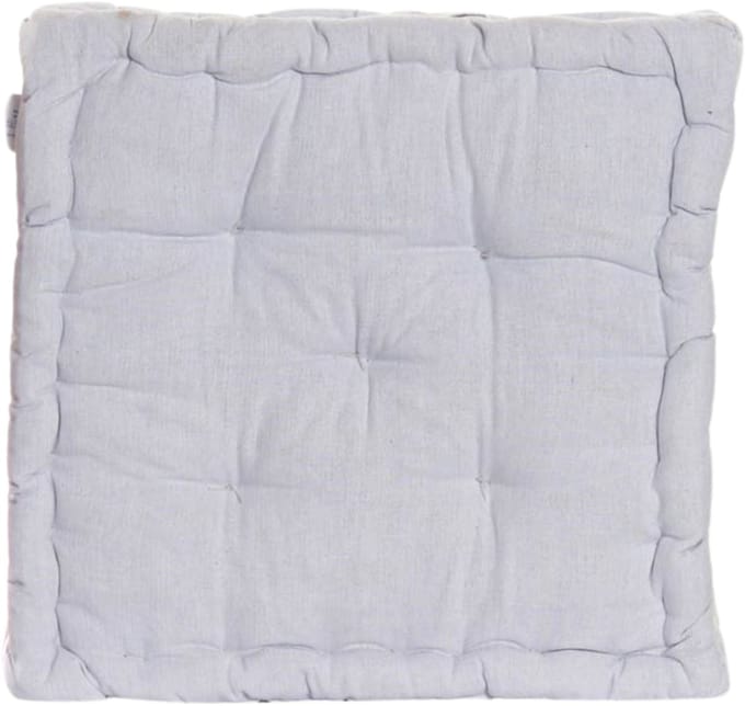 Items Vloerkussen Kenya - Lila - katoen - 40 x 40 x 8 cm - Extra dik grond zitkussen/matraskussen