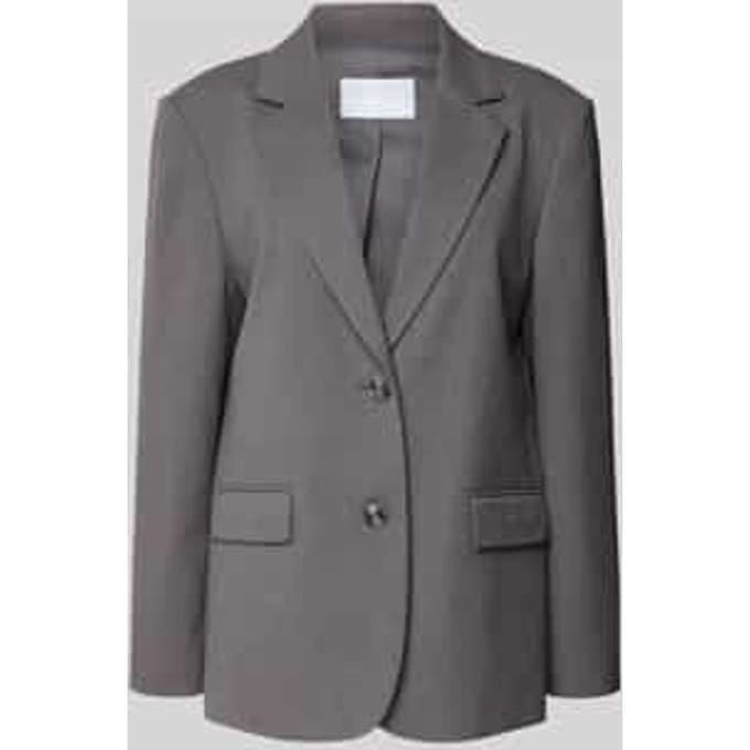 Regular fit blazer met klepzakken