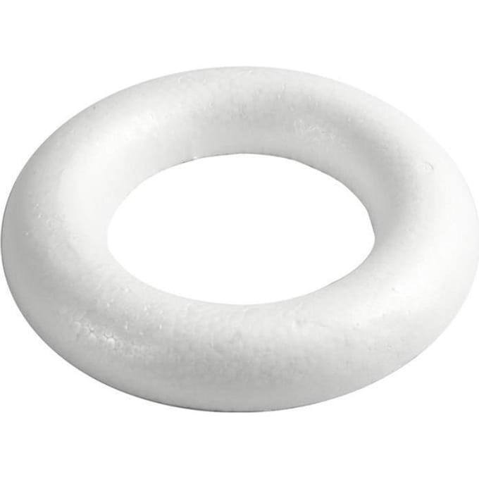 CC Halve Styropor Ring 25 cm