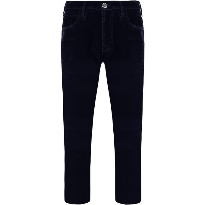 Emporio Armani J85 Regular Fit Velvet Dames Broek