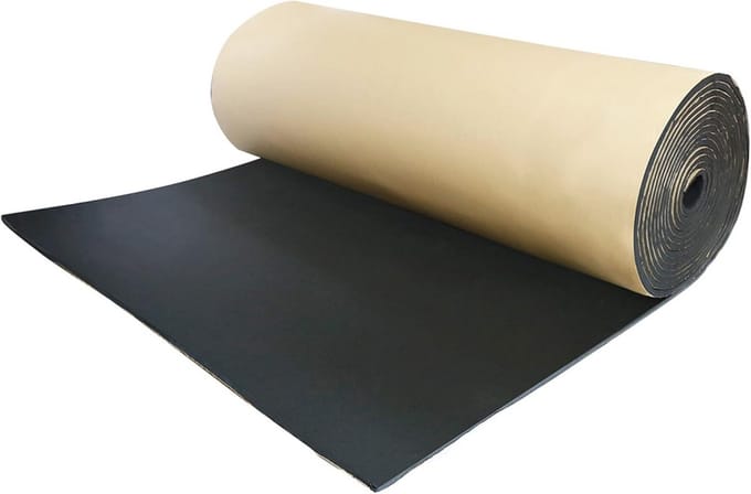 Geluidisolatie zelfklevend 60 cm x 100 cm isolatieplaat voor auto