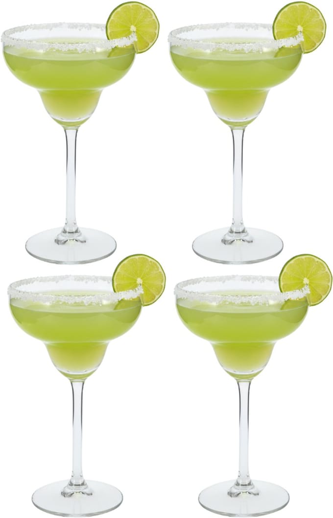 Cookinglife Margarita Glazen 300 ml - 4 Stuks