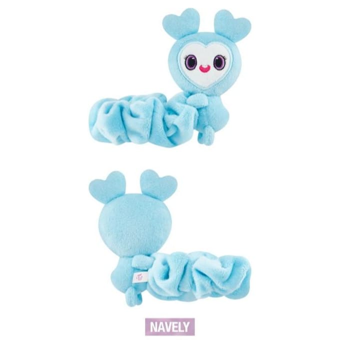 TWICE LOVELY Scrunchie - DIT IS VOOR Navely white