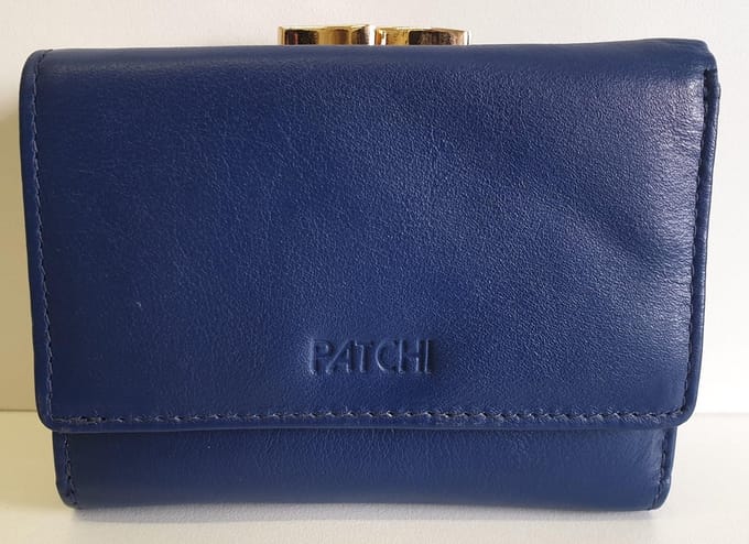 Patchi Beugelportemonnee - Navy