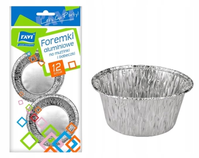 RAVI Serie - Aluminium Bakvormen - 12 stuks - Ovaal