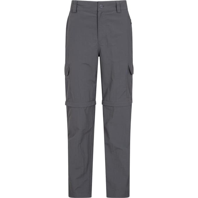 Mountain Warehouse Heren Explore Convertible Broek (Grijs)