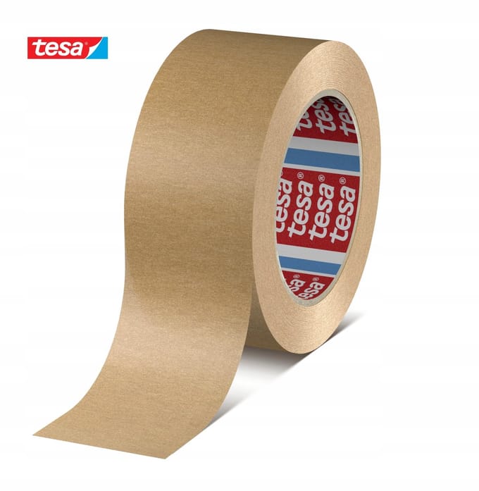 Tesa - SE - Tape - bruin - 6 rollen - gifvrije lijm