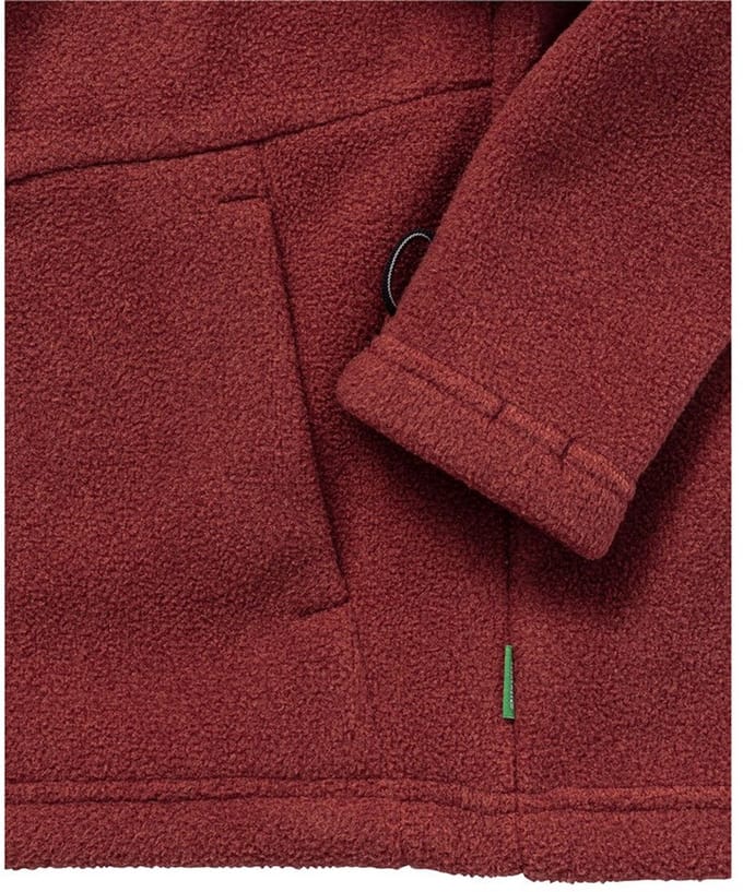 Vaude Caprea Ii Fleece Met Volledige Rits Rood 110-116 cm Kinderen