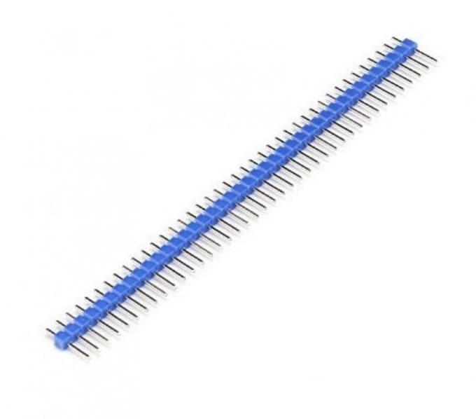 OTRONICÂ® 40 Pins header Male 2.54mm Blauw