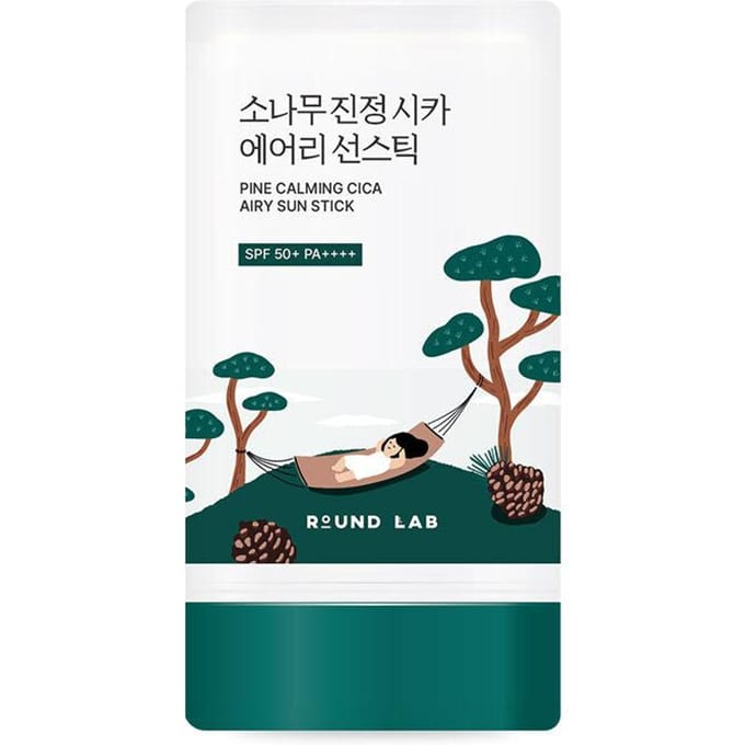[ROUND LAB] Pine Calming Cica Airy Sun Stick SPF 50+ PA++++ 19g gray