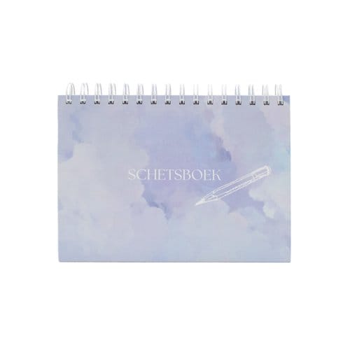 Blisz schetsboek a5 spiraal, assorti