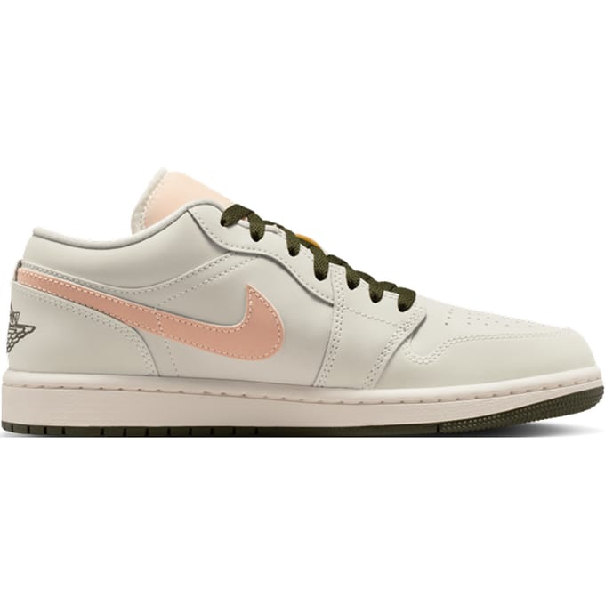 Jordan AJ1 Low Sneakers Dames - Wit - Maat 38 - Mesh/Synthetisch