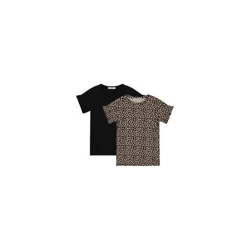 Prénatal baby shirts 2 stuks Night Black 56 dames