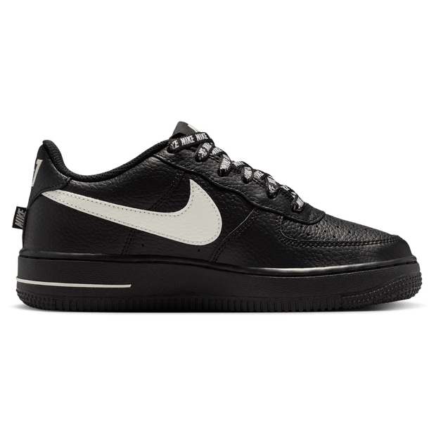 Nike Air Force Kindersneakers - Zwart - Maat 38 - Mesh/Synthetisch