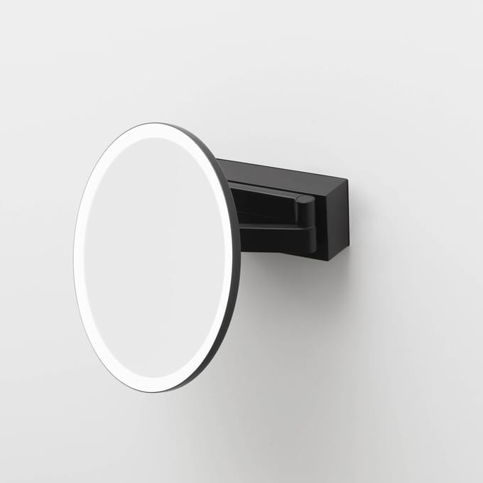 Decor Walther Vision R LED cosmeticaspiegel zwart
